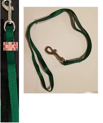 PET Dog Cat NYLON RESTRAINT Noose LOOP w/Clip for Grooming Table Arm Bath*GREEN