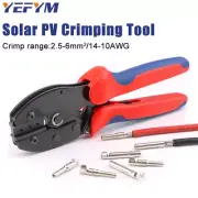 For Mc4 Crimper Solar PV Crimping Hand Pliers Terminals Cable Connector Tool Ki