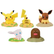 Bandai Pokemon Ana wo Horu Popping Out Mascot Mini Figure Collection