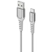Comsol USB-A to USB-C Long Life Zinc Alloy Cable 1.2m
