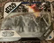 Star Wars BAD BATCH Clone Set All 4 Figures 2.5" Hunter Echo Wrecker Crosshair