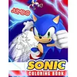 SONIC COLORING BOOK: SUPER SONIC COLORING BOOK FOR KIDS, JUMBO COLORING BOOK WITH PREMIUM QUALITY