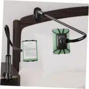 Gooseneck Kindle Holder for Reading in Bed - [Anti-Slip] Phone Holder for Black
