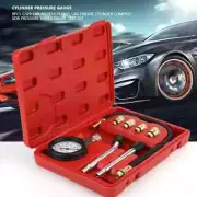 4Pack Engine Cylinder Compression Gauge Tester Kit Gas Engine Diagnostic Testing