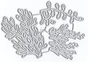 DzIxY seaweed metal cutting dies for card making paper coating dies scrapbooking stencils storage pockets