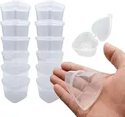 Kbraveo 40 Packs Slime Containers, Heart Shaped Slime Storage Containers With Lids for 20g Slime DIY Art Craft Making