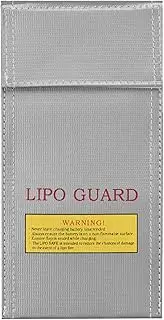 Daseeme Lipo Safe Bag Fireproof Explosion-Proof Battery Guard Bag Pouch for Charge& Storage High Temperature