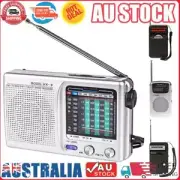 Digital Radio LCD Display Outdoor Radio SW/AM/FM Stereo Radio Telescopic Antenna