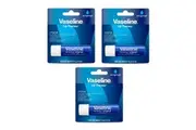 3x Vaseline Lip Therapy Lip Balm Original 4.8g
