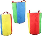 COOLHIYA Bright Sack Race Bags Sturdy Bottoms Jumping Game for Boys and Girls Ages 3-8