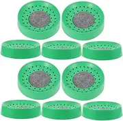 Generic 10Pcs Durable Plastic Bird Nesting Bowls for Pigeon Breeding Hatching Safe Washable Comfortable Nesting for Birds for Beginners