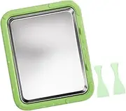 Amagogo Ice Cream Maker Ice Cream Pan Fun Families Activities Versatile Homemade DIY Instant Cold Plate Frozen Yogurt Rolls Tray, Green