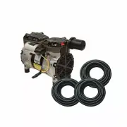 Rocking Piston Pond 1/2HP Aeration System Quick Sink Tubing No Diffusers