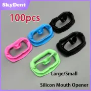 Silicone Dental Teeth Whitening Mouth Prop Opener Cheek Retractor Props 100Piece