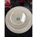 早期  百年難得 硬陶瓷器 MATSUMURA&CO /THE IRONSTONE CHINA 老碗盤 古瓷盤 收藏