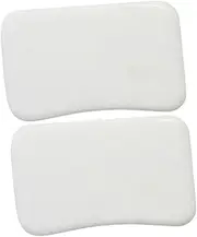 BESTYASH Scraping Massage Tool Set 2pcs Jade Board for Face Neck Back Comfortable Facial Massager