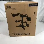 DoubleSight Displays DS-424STA Quad Stand Adjustable LCD Flatscreen Monitor VESA