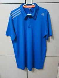 在飛比找Yahoo!奇摩拍賣優惠-衣市藍~adidas climachill 排汗短袖POLO