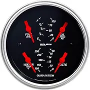 Auto Meter 1412 Designer Black Quad Gauge