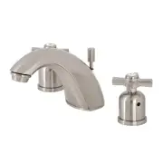 Kingston Brass FB895.ZX Millennium 1.2 GPM Widespread Bathroom - Nickel