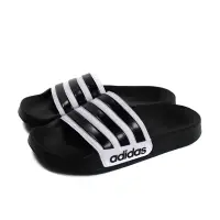 在飛比找蝦皮商城優惠-adidas 運動型拖鞋 防水 黑白 條紋 男鞋 GZ950