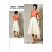 Vogue Sewing Pattern 1486 Misses Top Skirts Size 6-14 Designer