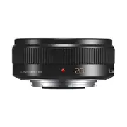 Panasonic 20mm f/1.7 II ASPH Black Pancake Lens
