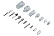 Laser Tools Adaptor Converter Bit Driver Set 17pc For Cordless Drills etc 8887