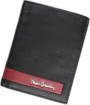 [Pierre Cardin] Men's Wallet with RFID Stop Made of 100% Natural Leather 10.5 x 12.7 x 2.5 cm for up to 10 Cards 2 Note Compartments 1 Coin Compartment Folded