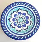 4 pc il Mulino Melamine Floral Medallion Side Salad Plates 9" set Indoor Outdoor