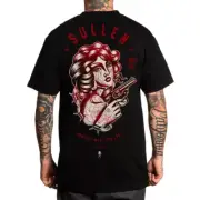 Sullen Art Collective Heart Broken Standard Fit Mens T-Shirt Tattoo Clothing