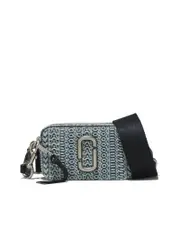 Marc Jacobs The Snapshot Monogram Denim Crossbody Bag