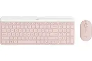 Logitech MK470 Slim Wireless Keyboard and Mouse Combo Rose