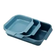 Joseph Joseph Nest Bake Non-Stick Baking Tray 3 Piece Set | Blue