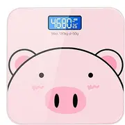 Body Weight Scales | Digital Weight Scale Accurate Smart Bathroom Scale | USB Charging Cartoon Body Scale Automatic Weighing Scale for Weight