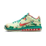 NIKE LEBRON IX LOW 男 黃綠 中筒 夜光 運動 氣墊 籃球鞋 DO9355-300