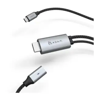 ADAM｜CASA H180 USB−C to 4K 60Hz HDMI 轉接線含PD 100W