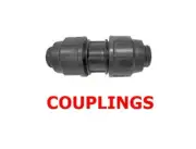 Poly Compression Coupling-designed for connecting two polyethylene (PE) pipes