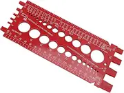 Highly Accurate Nut Screw/Fastener Thread Checker Gauge Portable Tool for Finding Right Screws ABS Material