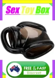 cock ring stretch ball sack sextoy cockring erection aid silicone brace mickey