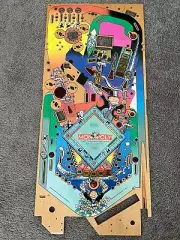 NOS Stern Monopoly Pinball Playfield
