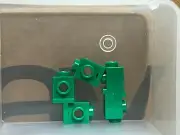 LEGO Parts - Green Brick 1 x 1 w Headlight - No 4070 - QTY 5