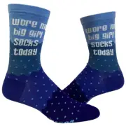 Women's Wore My Big Girl Socks Today Socks Funny Motivational Girl Power Graphic