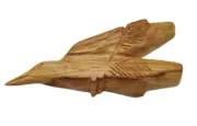 Kuripe Peruano Unisex Hecho Mano Palo Santo Diseño Cóndor Inca