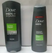 Dove Men+Care 2 in 1 Shampoo and Conditioner Fresh and Clean & Body and Face