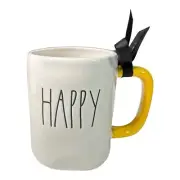 Rae Dunn "HAPPY" Snow White & The Seven Dwarfs Coffee Mug