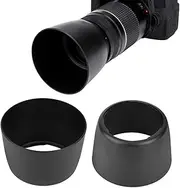 Lens Mount Hood,ET-60 ABS Plastic Lens Hood Replacement Photography Accessory for Canon EF-S 55-250mm F / 4-5.6 is 90-300mm F / 4.5-5.6 75-300mm,for Backlight,Side