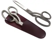 8 Inch Fabric, Dressmaking, Sewing Scissors with Burgundy Scabbard - 383 Made...
