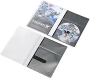 Elecom CCD-DPD30BK Disc Case, Space Saving, CD, DVD, 1 Disc Pack, Black