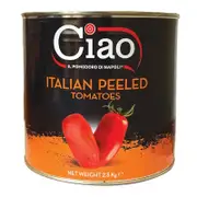 Ciao Italian Peeled Tomatoes - 2.5kg